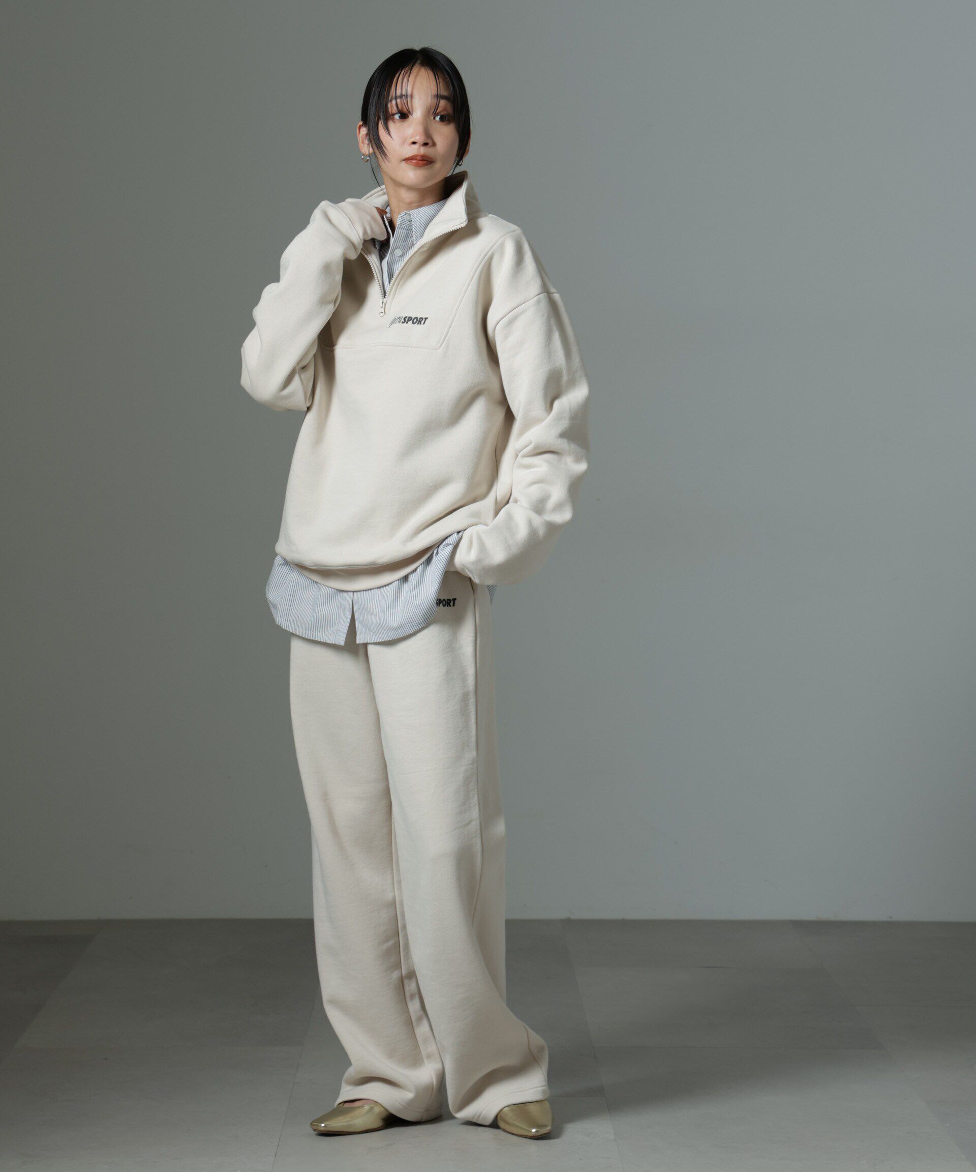 nano･universe「OperaSPORT/MARLEY UNISEX HALFZIP」|Tシャツ・カットソー|