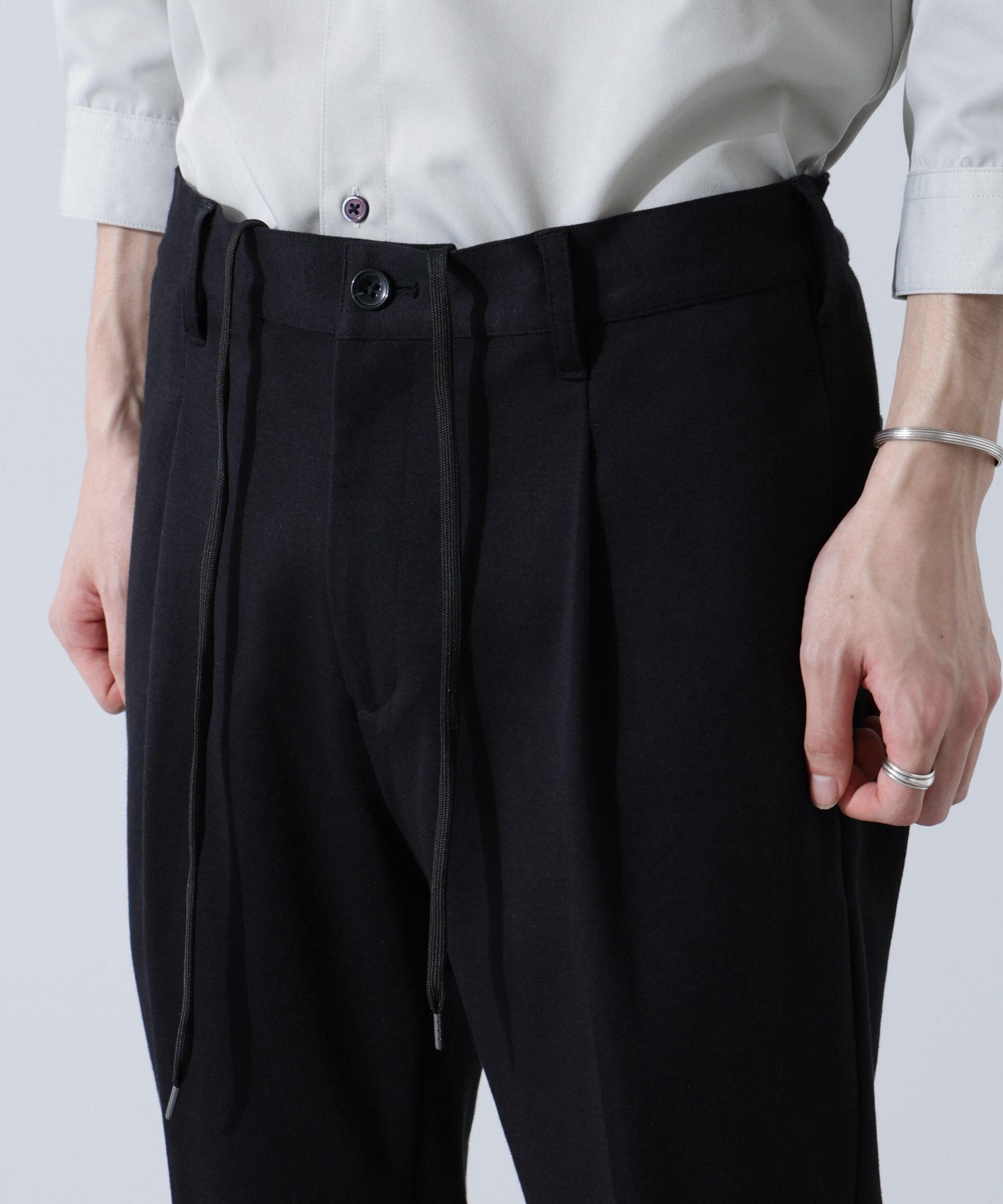 nano･universe「ストレッチカノコスラックス(セットアップ可)」|チノ|