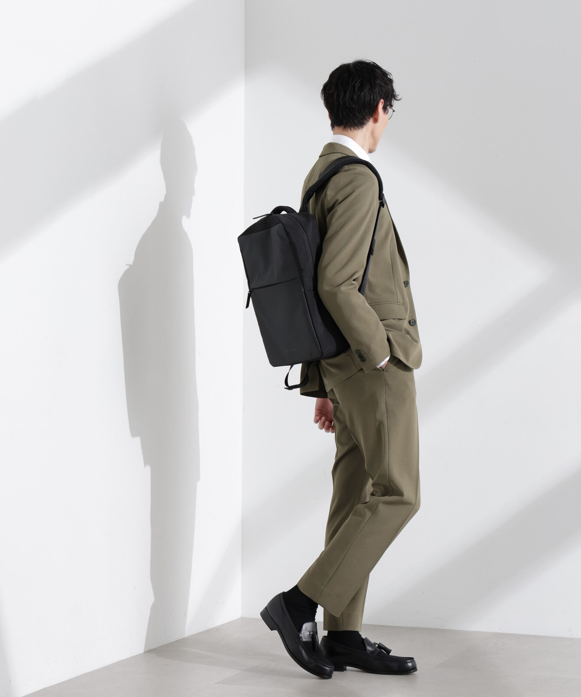 nano･universe「「Damerino」メランジドライツイル4WAYストレッチセットアップ」|スーツ|