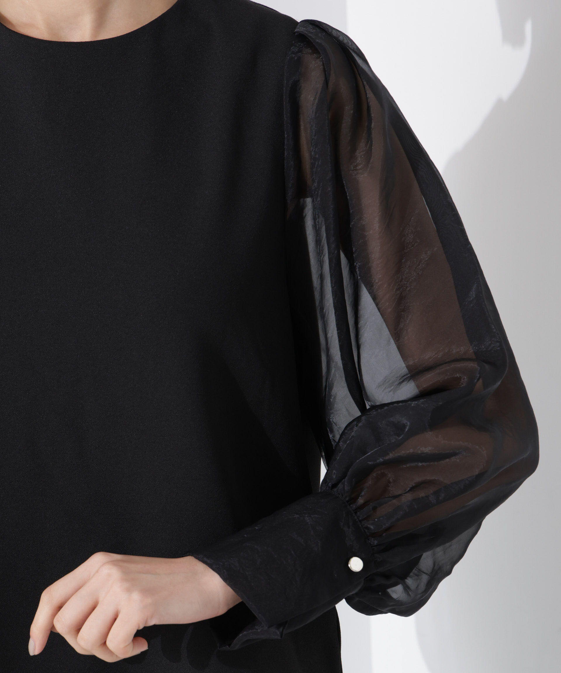 nano･universe「ｵｰｶﾞﾝｼﾞｰｽﾘｰﾌﾞｺﾝﾋﾞｶｯﾄｼﾞｮｰｾﾞｯﾄﾄｯﾌﾟｽ(」|Tシャツ・カットソー|