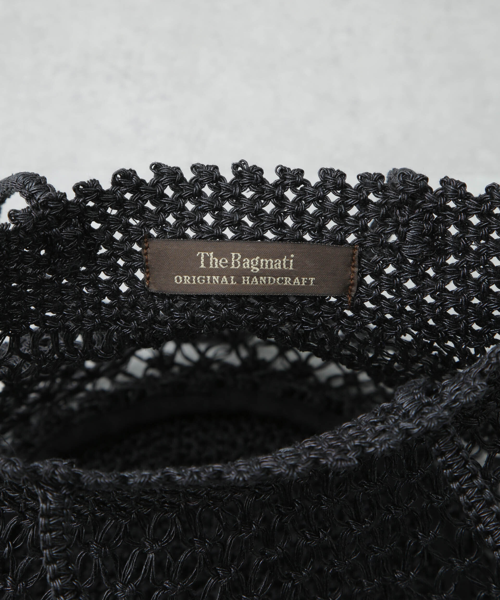 nano･universe「The Bagmati/メタリック マクラメバッグ」|ショルダー・メッセンジャー|