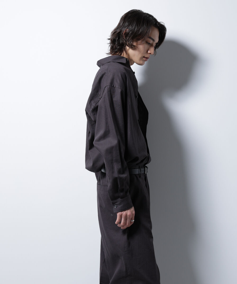 nano･universe「「BELGIUM LINEN FABRICS」リネンコットンレギュラーシャツ」|シャツ・ブラウス|