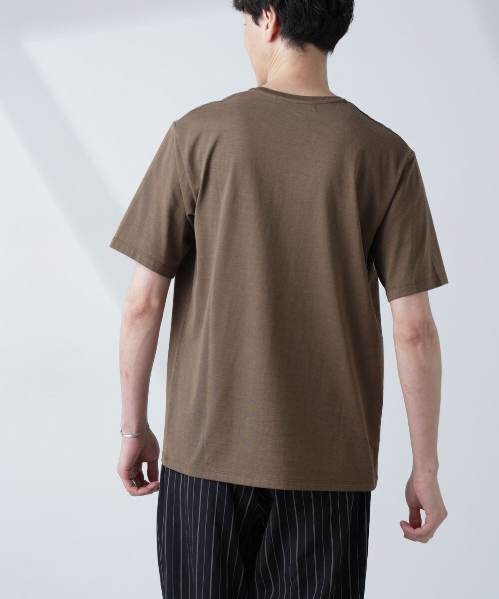 nano･universe「ソラーロライトストレッチクルーネックTシャツ(セットアップ可)」|Tシャツ・カットソー|