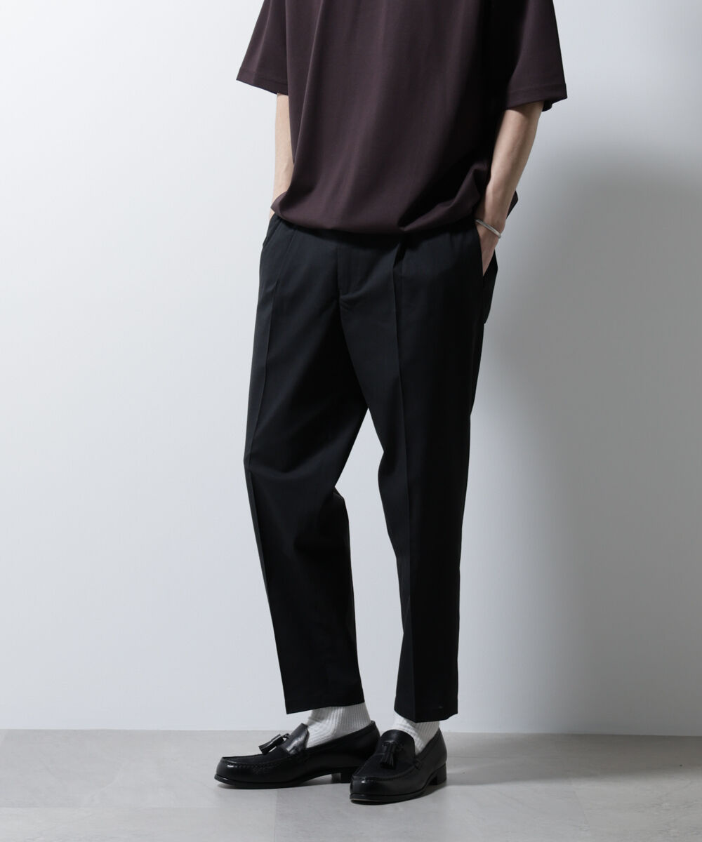 nano･universe「サイドシャーリング リネンパンツ」|チノ|