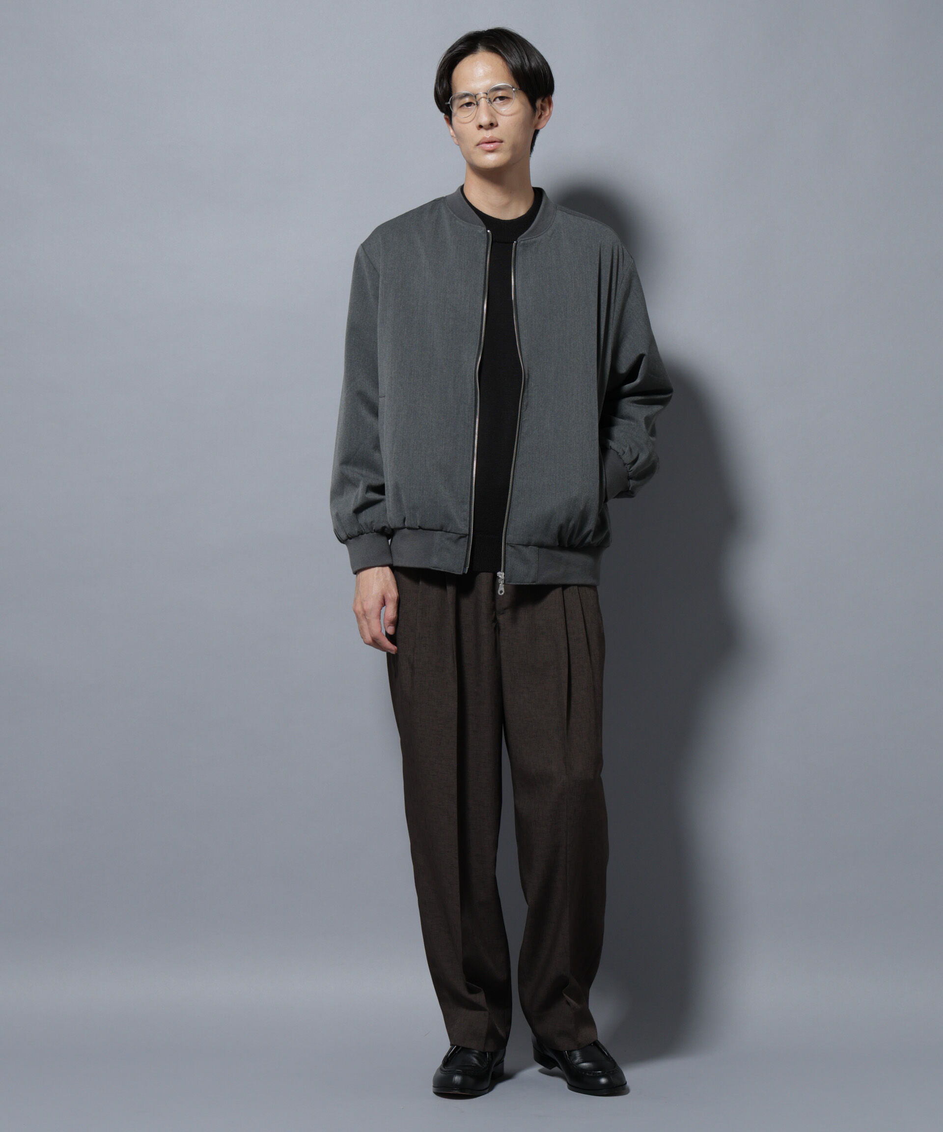 nano･universe「TRインタックMA-1」|ブルゾン・スタジャン|