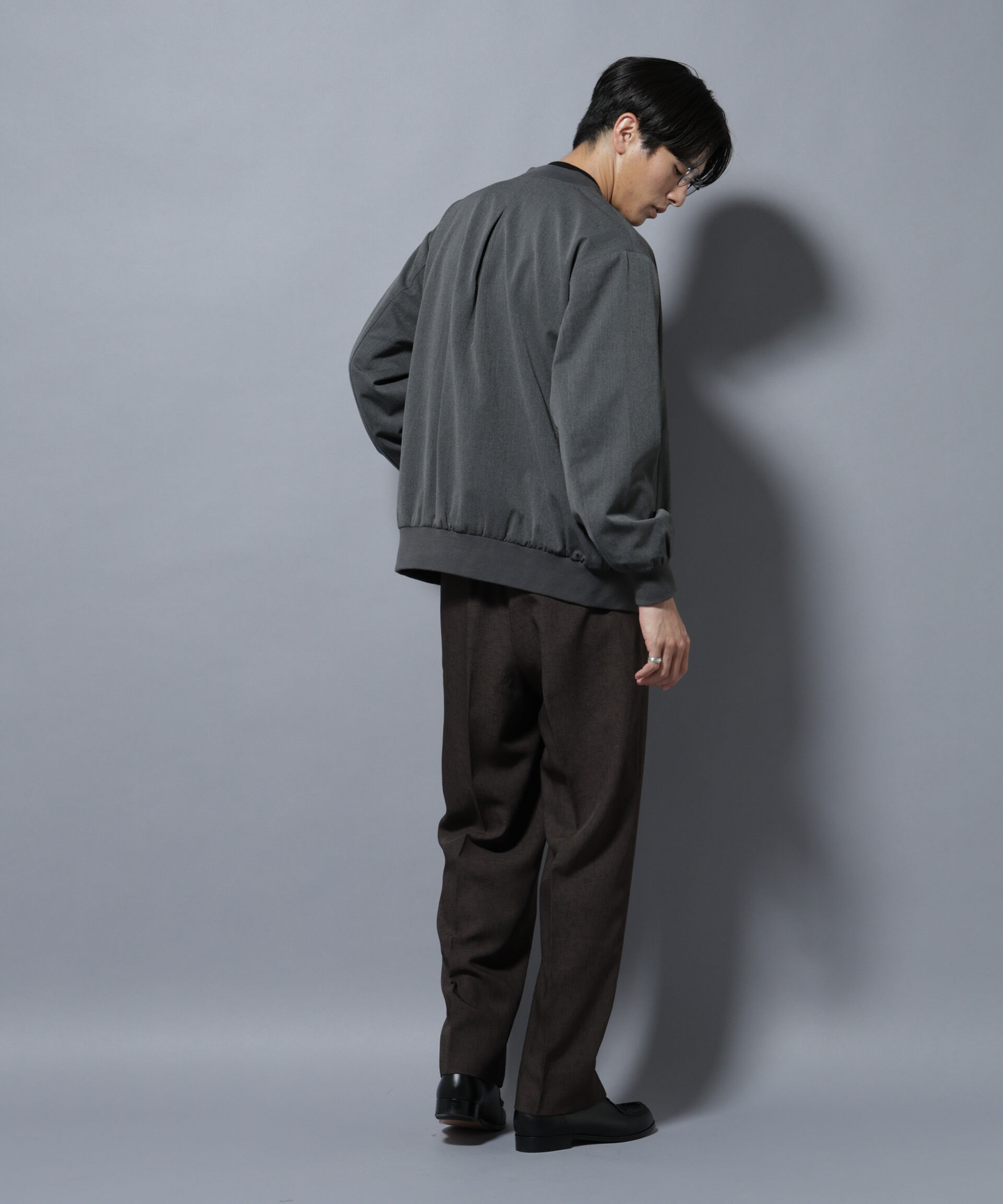 nano･universe「TRインタックMA-1」|ブルゾン・スタジャン|