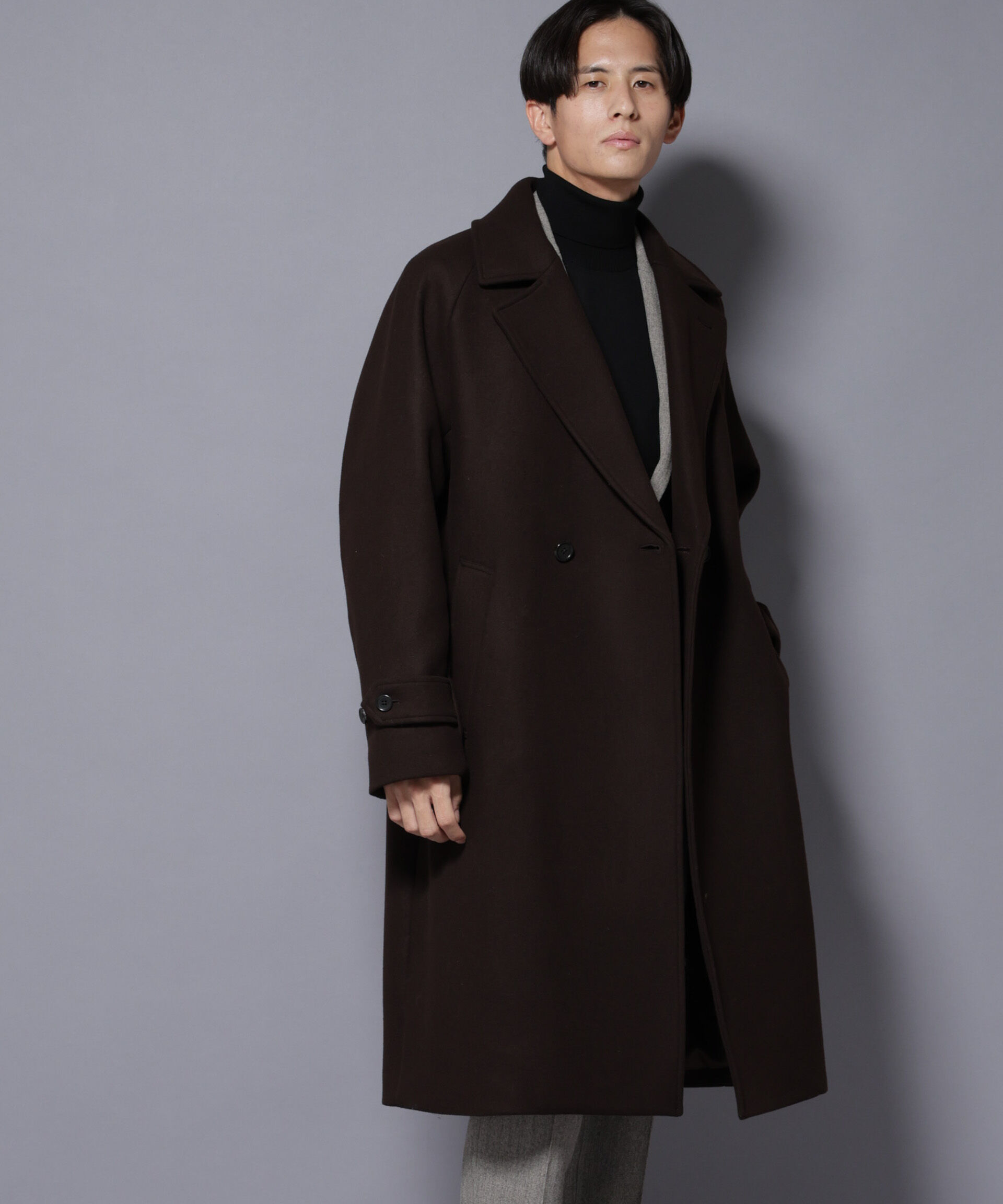 nano･universe「ウールカシミヤメルトンダブルコート」|その他|
