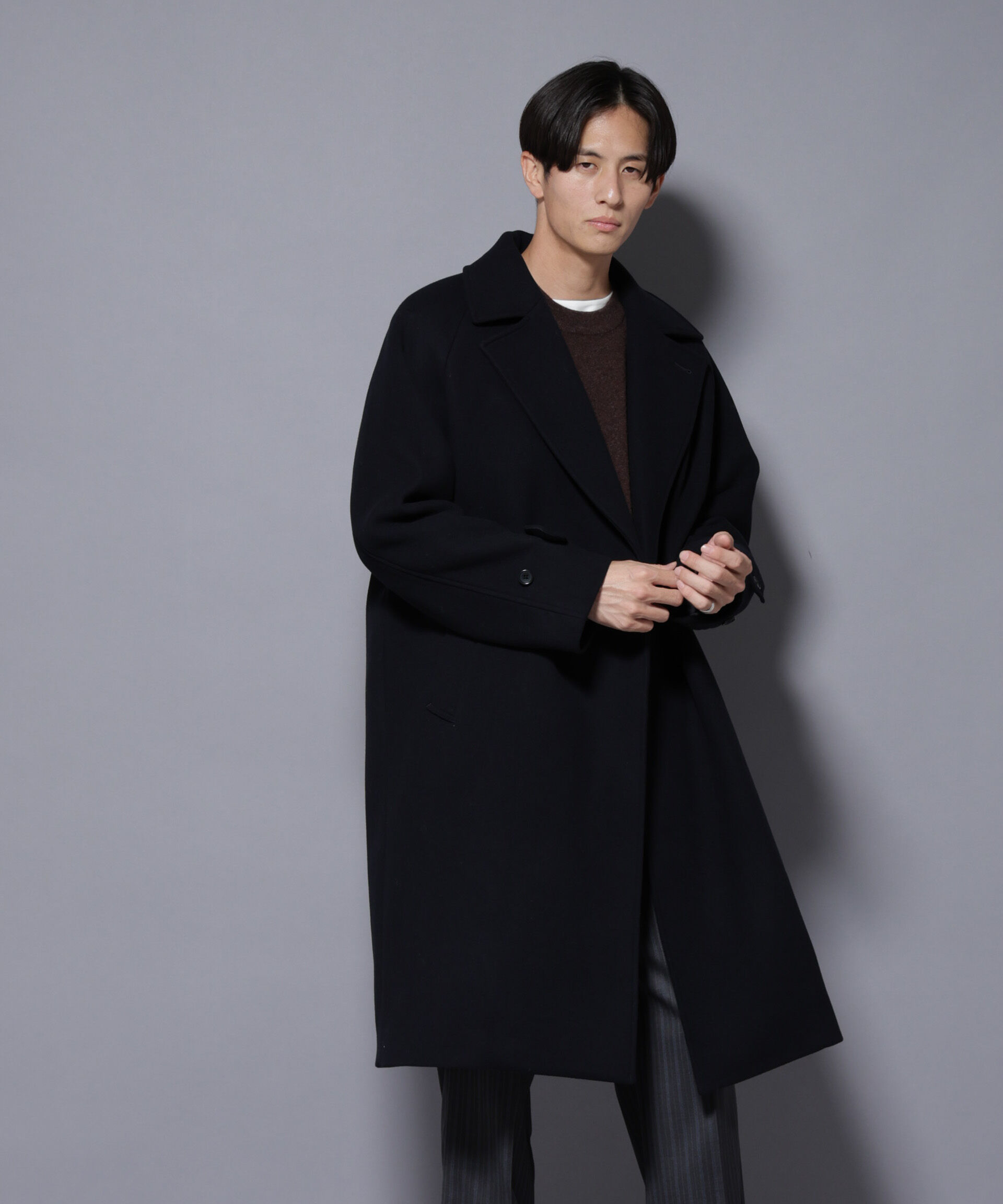 nano･universe「ウールカシミヤメルトンダブルコート」|その他|
