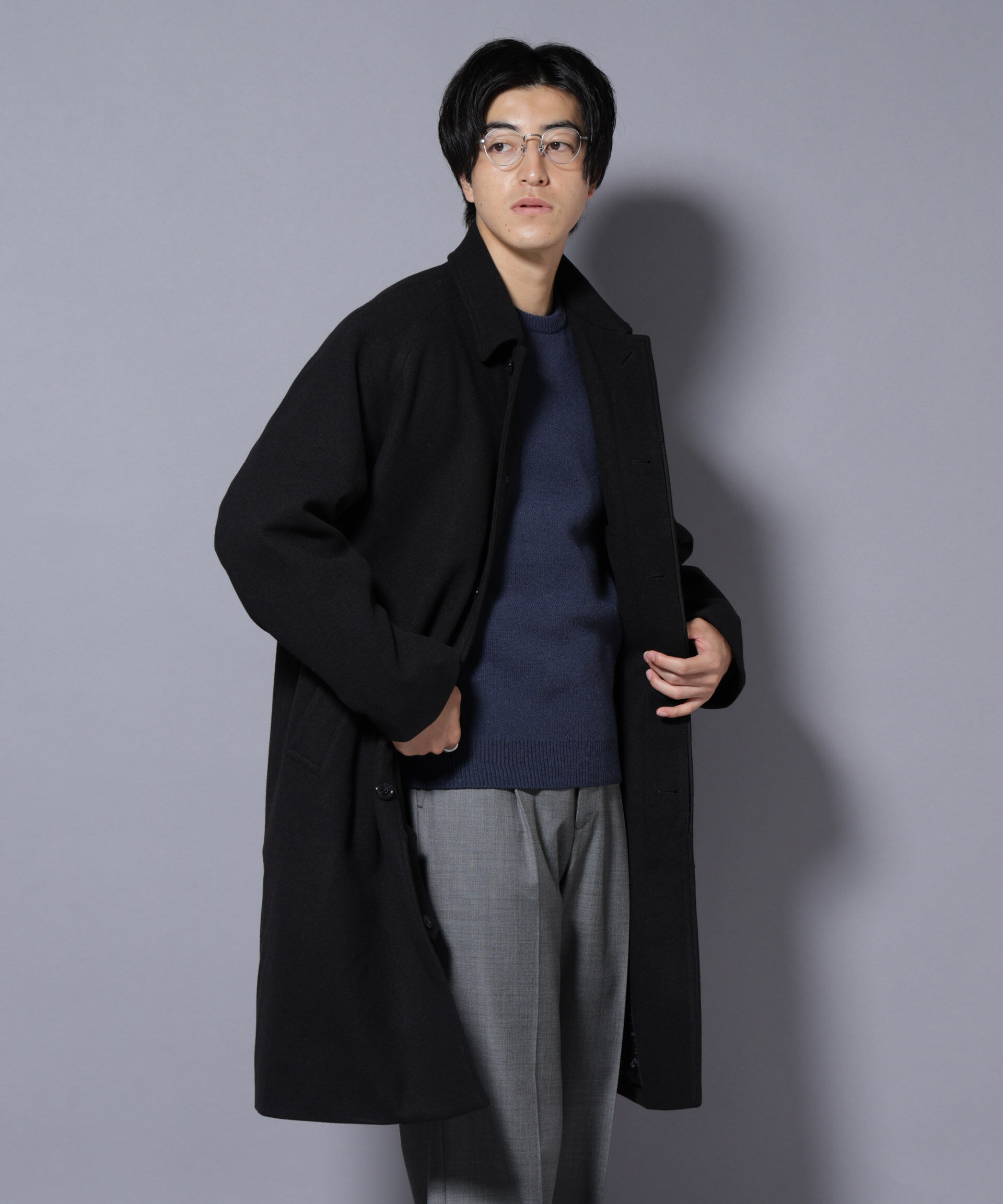 nano･universe「テックメルトンステンカラーコート」|その他|