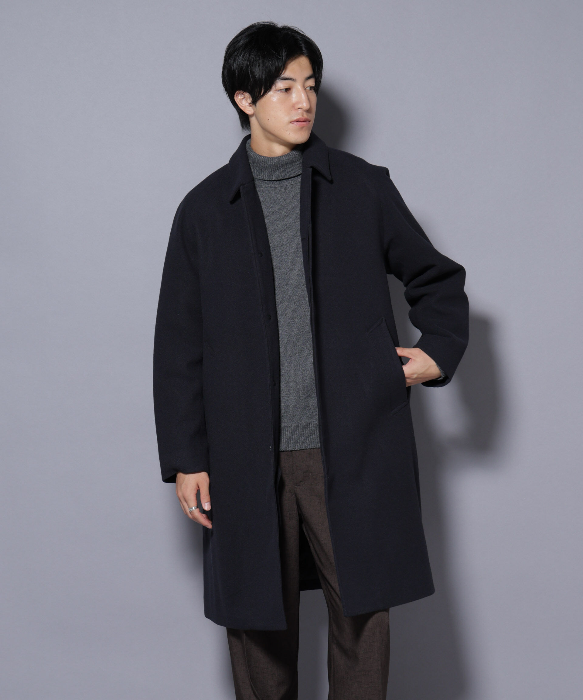 nano･universe「テックメルトンステンカラーコート」|その他|