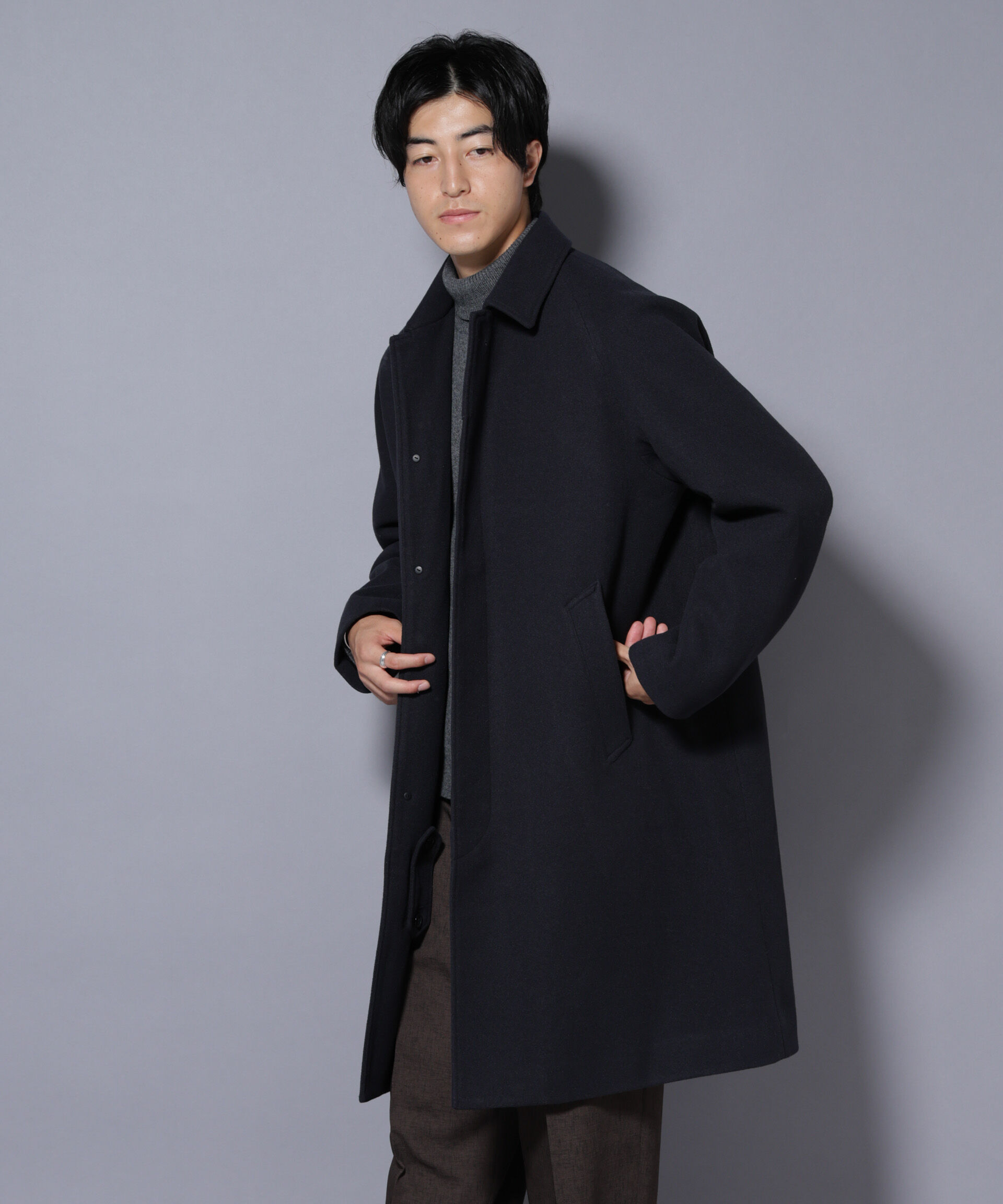 nano･universe「テックメルトンステンカラーコート」|その他|