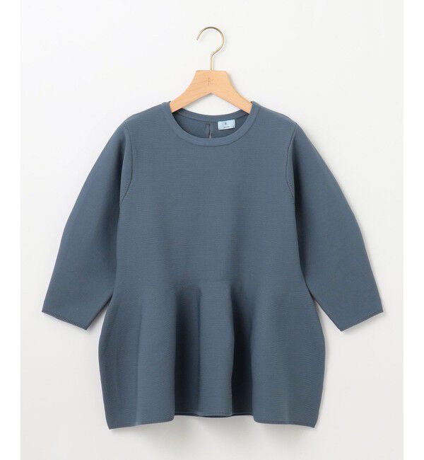 組曲「【WEB限定】スポンディッシュペプラム ニット」|ニット・セーター|