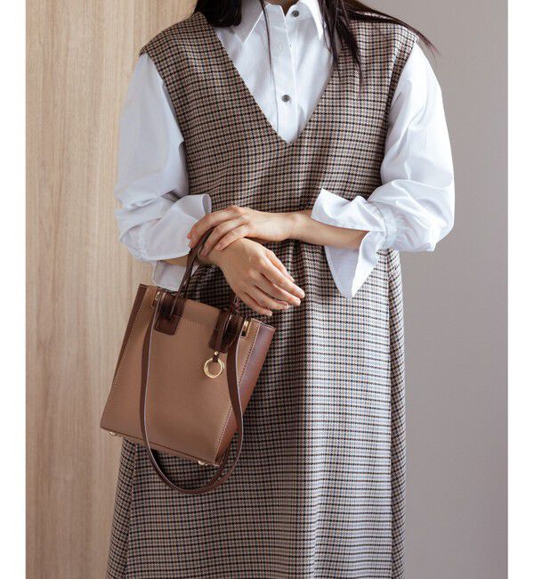 組曲「2WAYハンドルスクエアショルダー バッグ Mini」|ショルダー・メッセンジャー|