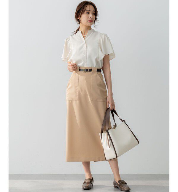 組曲「【WEB限定】ヴィンテージジョーゼットスキッパー ブラウス」|シャツ・ブラウス|