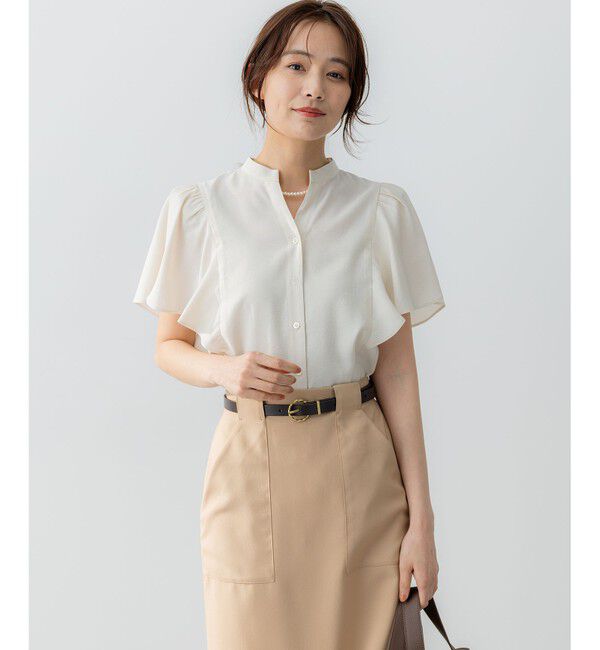 組曲「【WEB限定】ヴィンテージジョーゼットスキッパー ブラウス」|シャツ・ブラウス|