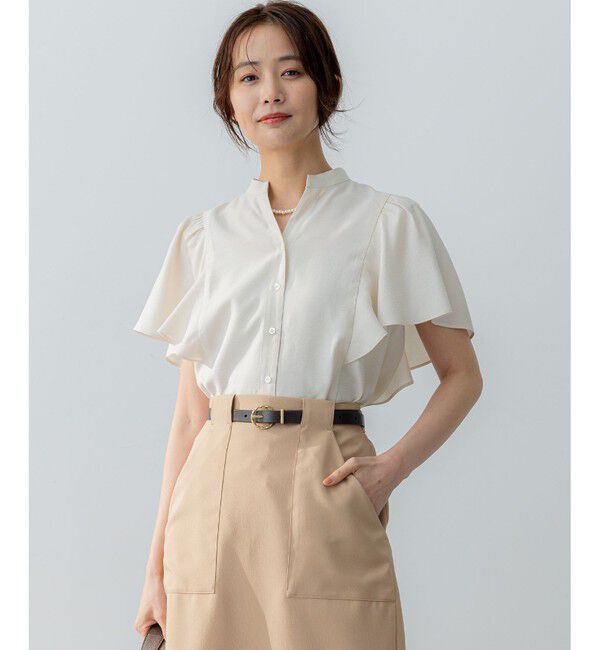 組曲「【WEB限定】ヴィンテージジョーゼットスキッパー ブラウス」|シャツ・ブラウス|