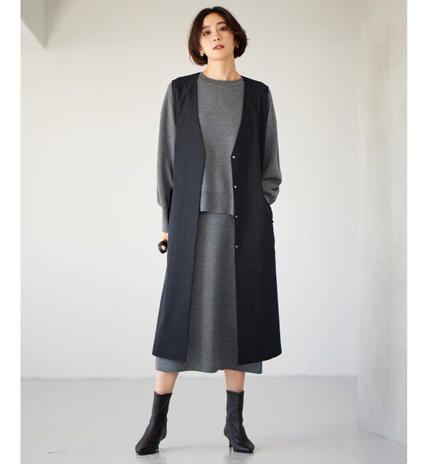 自由区「【WEB&一部店舗限定】スムージーニット スカート」|スカート|