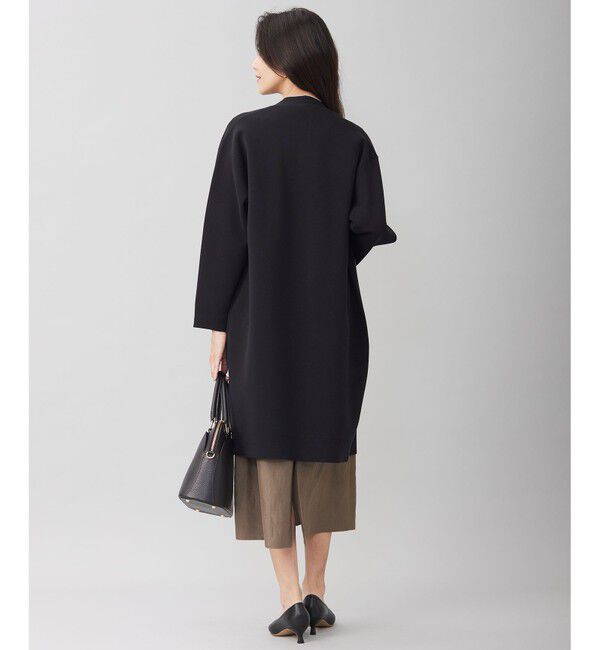 自由区「【洗える】ドライコットンハイゲージニット アウター」|カーディガン|