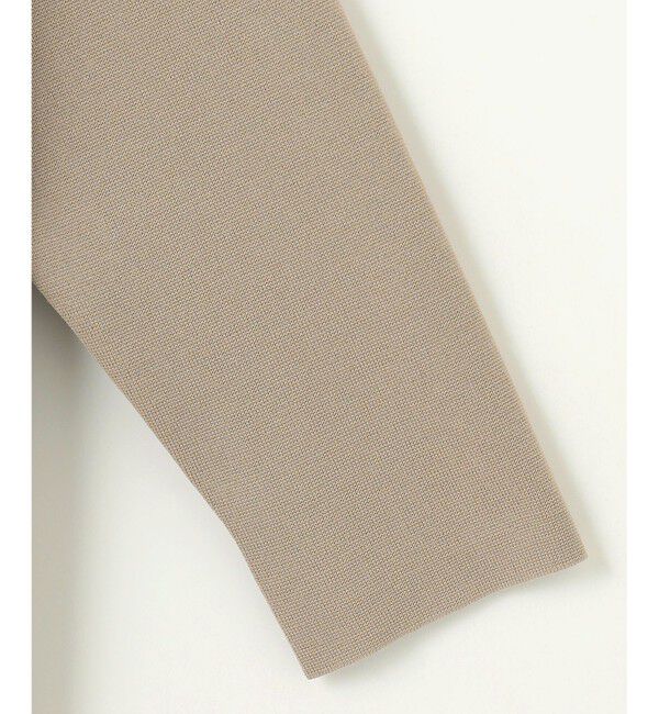 自由区「【洗える】ドライコットンハイゲージニット アウター」|カーディガン|