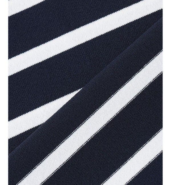 自由区「【接触冷感・UVカット・WEB限定カラーあり】クレープストレッチプルオーバー ニット」|ニット・セーター|