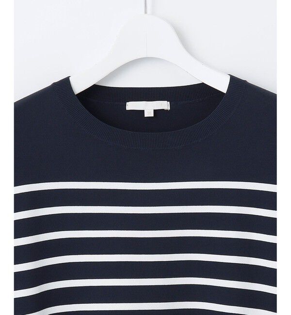 自由区「【接触冷感・UVカット・WEB限定カラーあり】クレープストレッチプルオーバー ニット」|ニット・セーター|