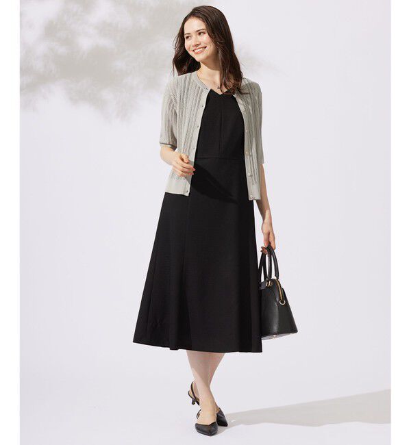 自由区「【カタログ掲載・洗える】レースブラウスコンビ ワンピース」|ワンピース|