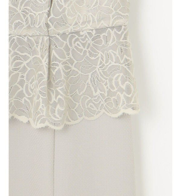 自由区「【カタログ掲載・洗える】レースブラウスコンビ ワンピース」|ワンピース|