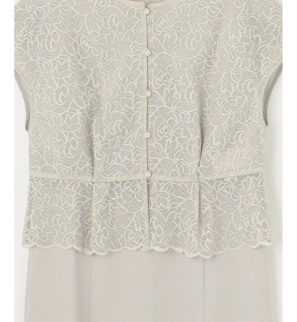 自由区「【カタログ掲載・洗える】レースブラウスコンビ ワンピース」|ワンピース|