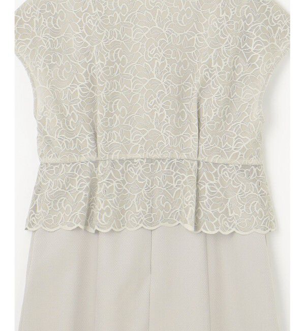 自由区「【カタログ掲載・洗える】レースブラウスコンビ ワンピース」|ワンピース|