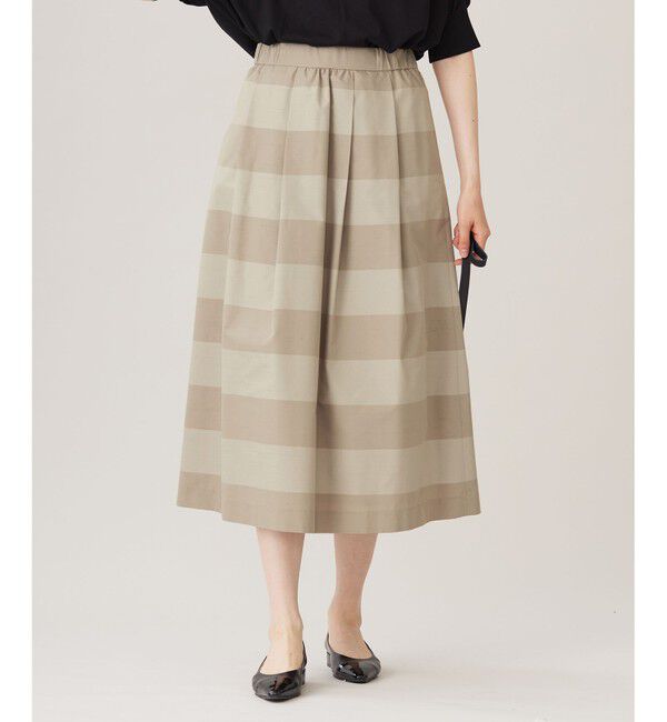 自由区「【カタログ掲載・洗える】スラブシャンタン スカート」|スカート|ﾀﾞｰｸﾍﾞ
