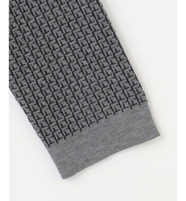 自由区「【洗える】リバーシブルニット セットアップ(カーディガン&times;タイトスカート)」|スーツ|