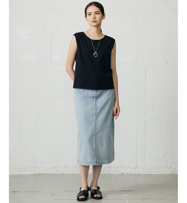 自由区「スーピマスムース タンクトップ」|タンクトップ|