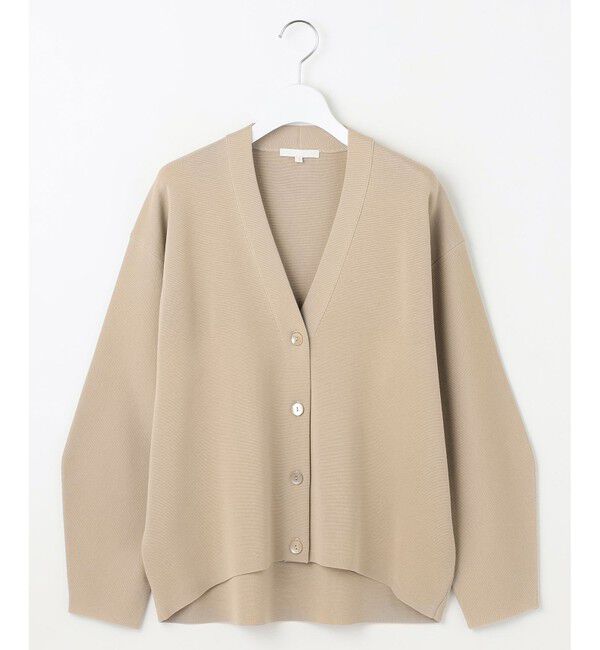 自由区「【洗える】ドライコットンハイゲージニット カーディガン」|カーディガン|