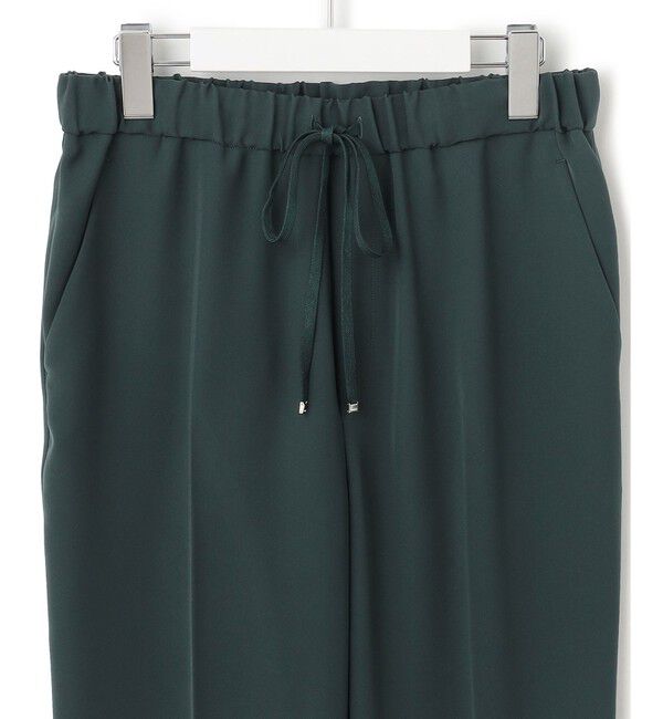 23区「【洗える】ドライダブルサテン ドロスト パンツ」|その他|