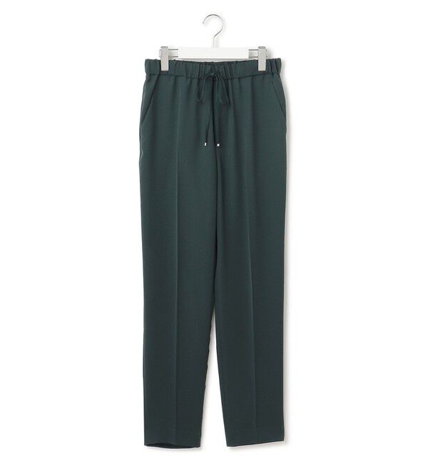 23区「【洗える】ドライダブルサテン ドロスト パンツ」|その他|