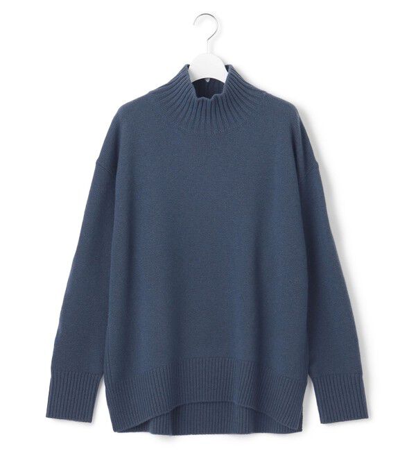 23区「【洗える】ウールカシミヤ ハイネック ニット」|ニット・セーター|