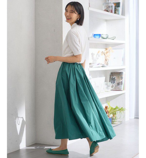 23区「【Oggi4月号掲載/洗える】プレミアムビオコットン 半袖 ニット」|カーディガン|