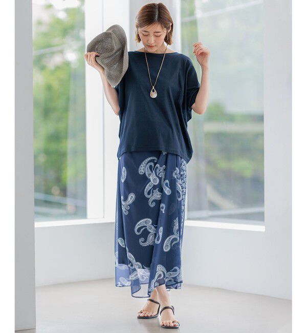 23区「【洗える】シアーTEE」|Tシャツ・カットソー|