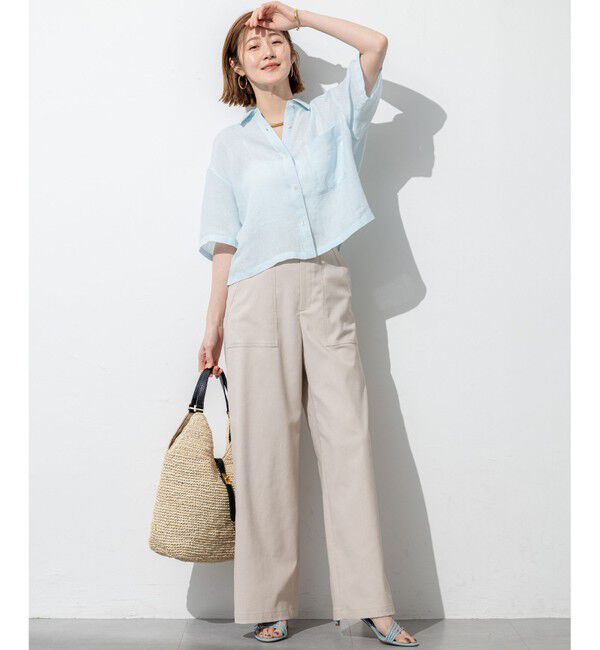 23区「【吸水速乾/UVカット/洗える】ボディシェルドライオックス ベイカー パンツ」|その他|