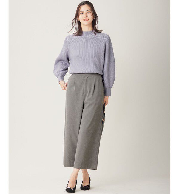 ANY SIS「【大人百花掲載 ヨンアさん着用】冬のシャルマン ラグランスリーブ ニット」|ニット・セーター|