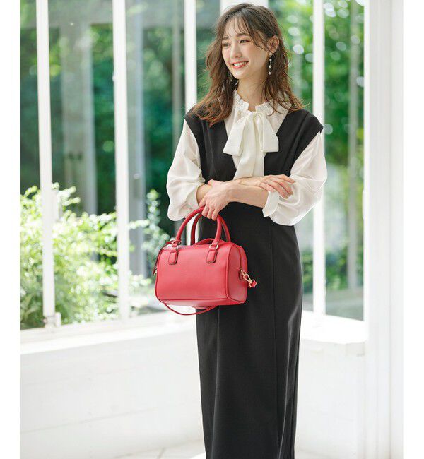 ANY SIS「【洗える】タイト ジャンパースカート」|ジャンパースカート|