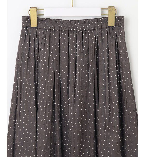 any SiS「【洗える】シャイニードットギャザー スカート」|スカート|