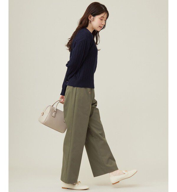 any SiS「【洗える】マリンディテール ワイドパンツ」|その他|