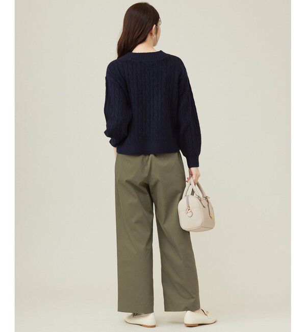 any SiS「【洗える】マリンディテール ワイドパンツ」|その他|