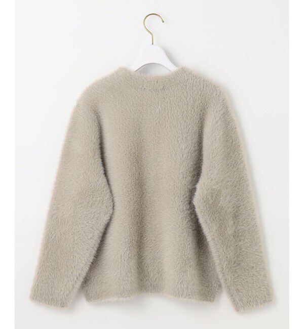 any SiS「【洗える】シャギーニット アウター」|カーディガン|