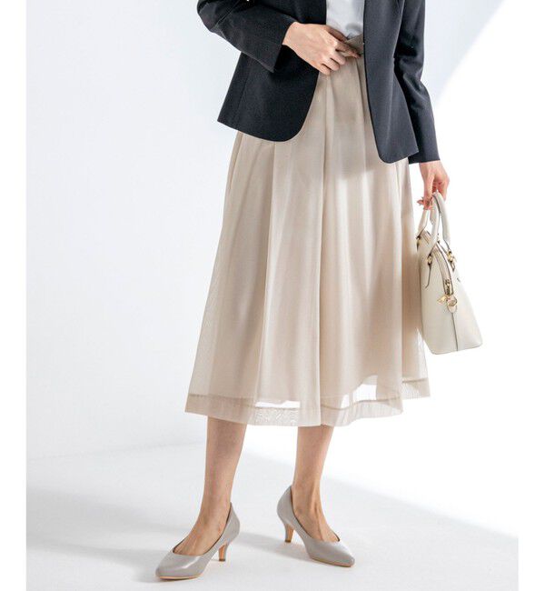 ANY SIS「【洗える】シャイニータック スカート」|スカート|ﾗｲﾄﾍﾞｰ