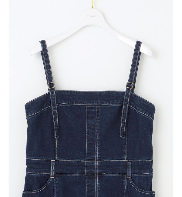 ANY SIS「【洗える】ストレッチライトデニム ワンピース」|ワンピース|