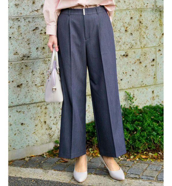 ANY SIS「褒めらレディストレッチ ワイドパンツ」|その他|ﾈｲﾋﾞｰｼ