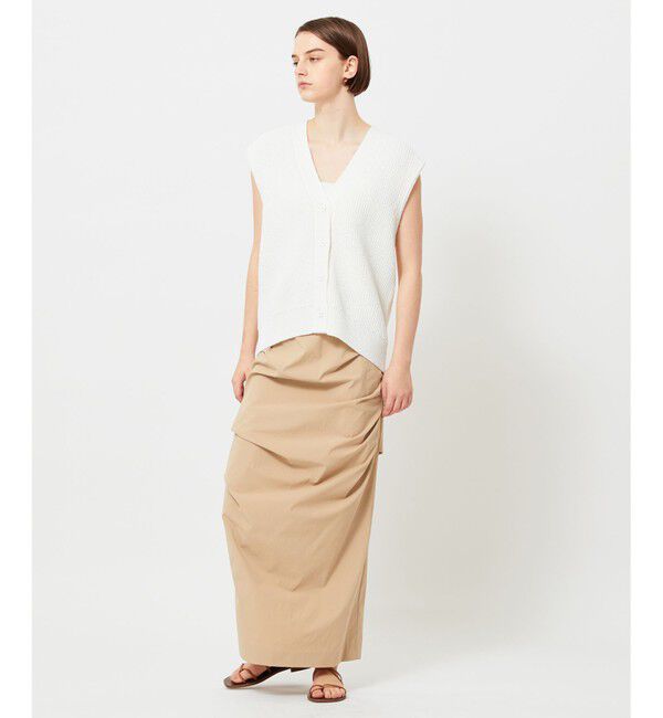 BEIGE,「COME / ジレカーディガン」|カーディガン|