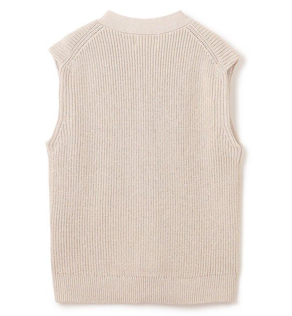 BEIGE,「COME / ジレカーディガン」|カーディガン|